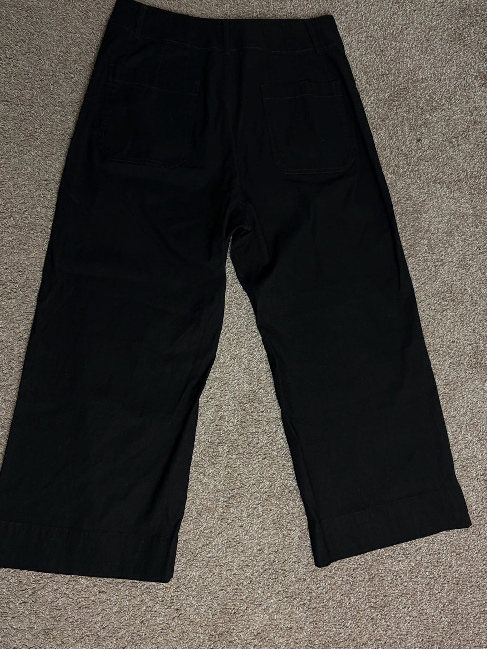 MAEVE The Colette Magic Fabric Crop Wide-Leg Pants
Black Size 32 - Picture 8 of 9